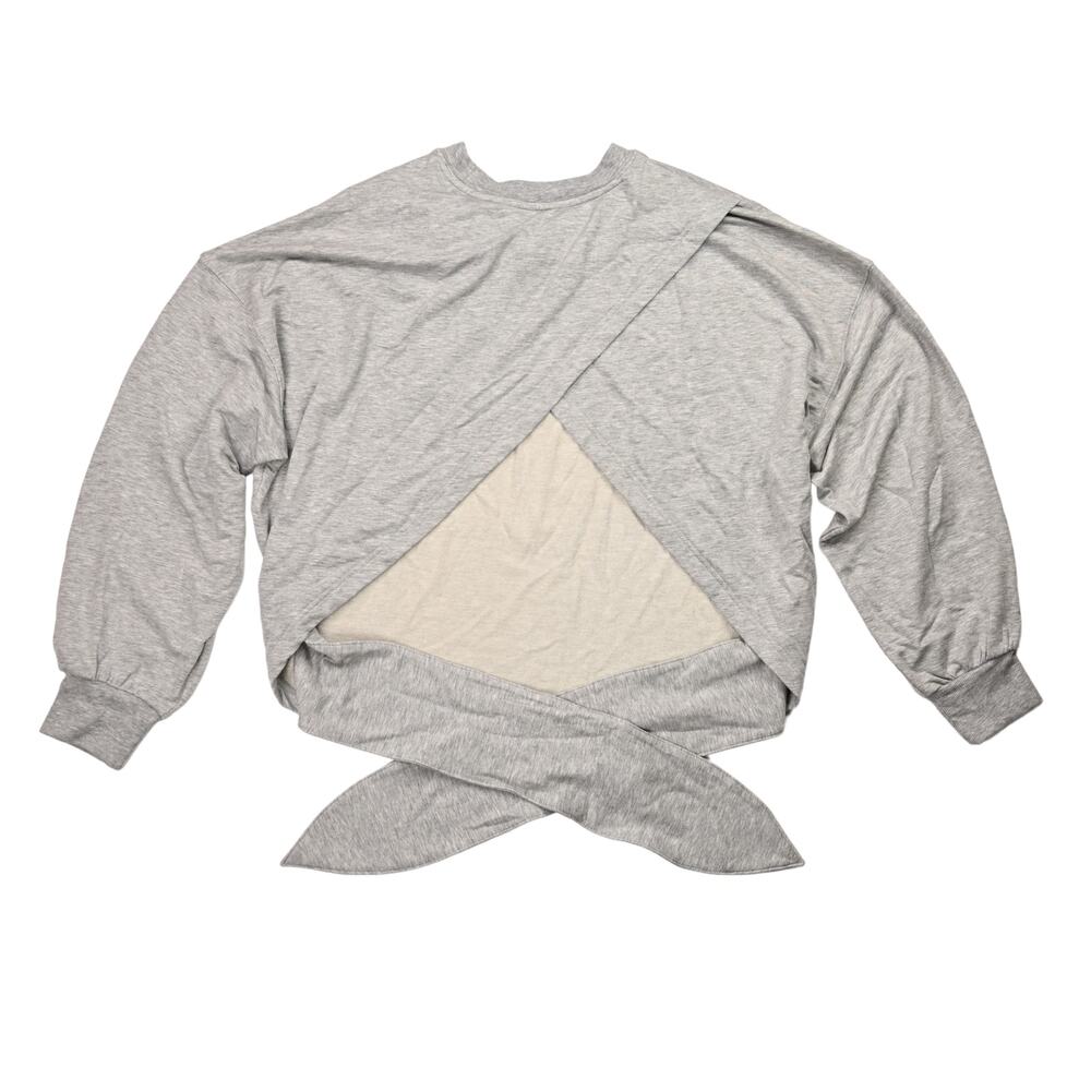 Athleta Yoga Tie Back Sweatshirt, 1X - Picture 4 of 6